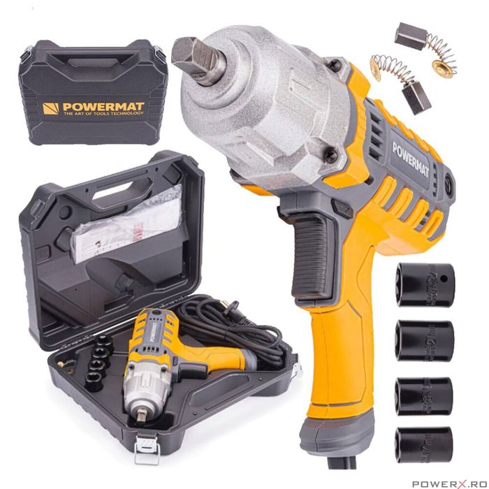 Pistol Impact Electric 1/2 220V 800Nm 2100 W, Powermat