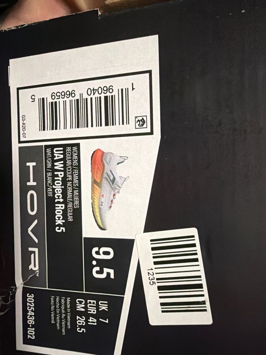 Under Armour Project Rock 5