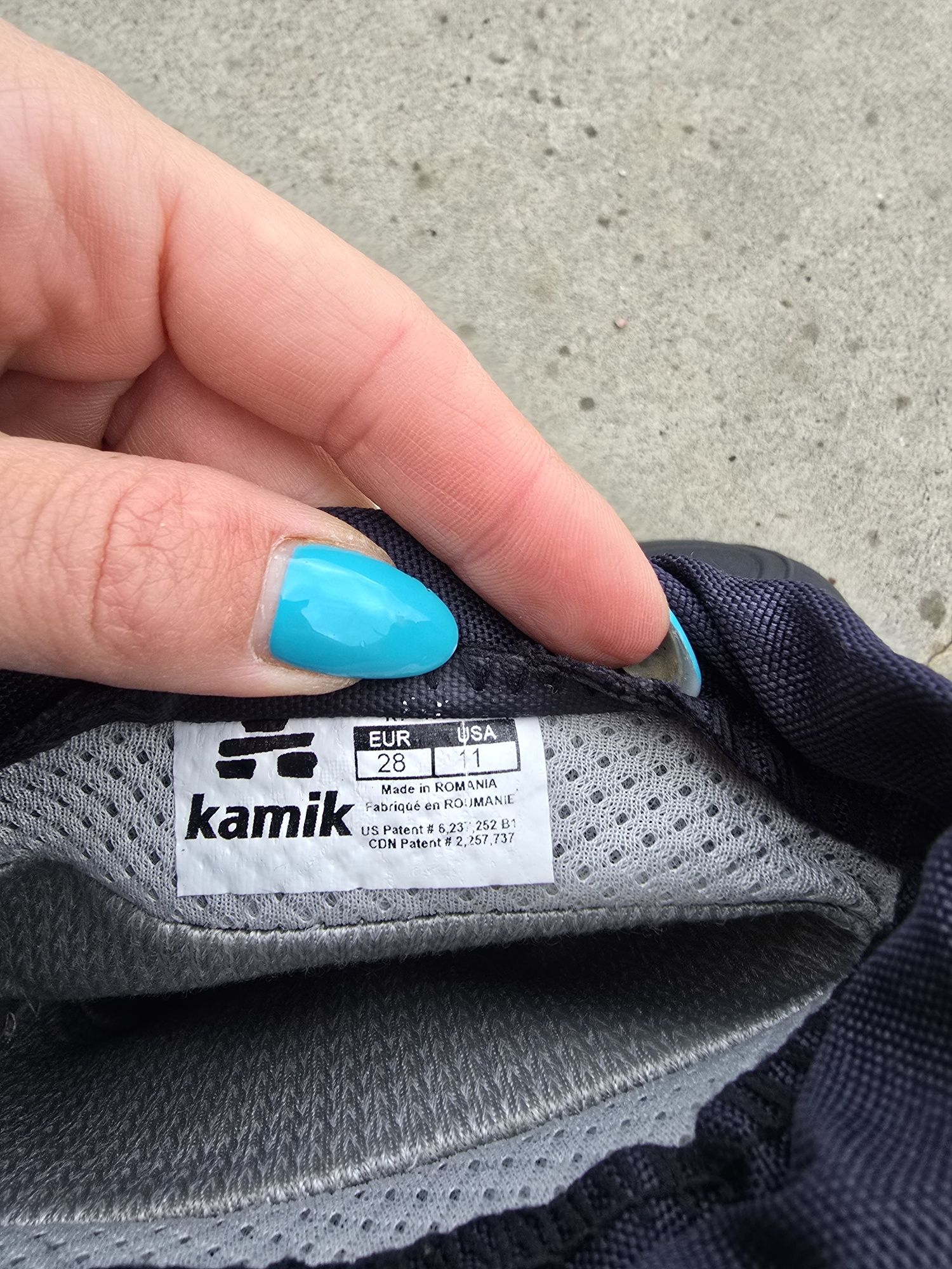 Cizme/ ghete îmblănite cu goretex kamik 28