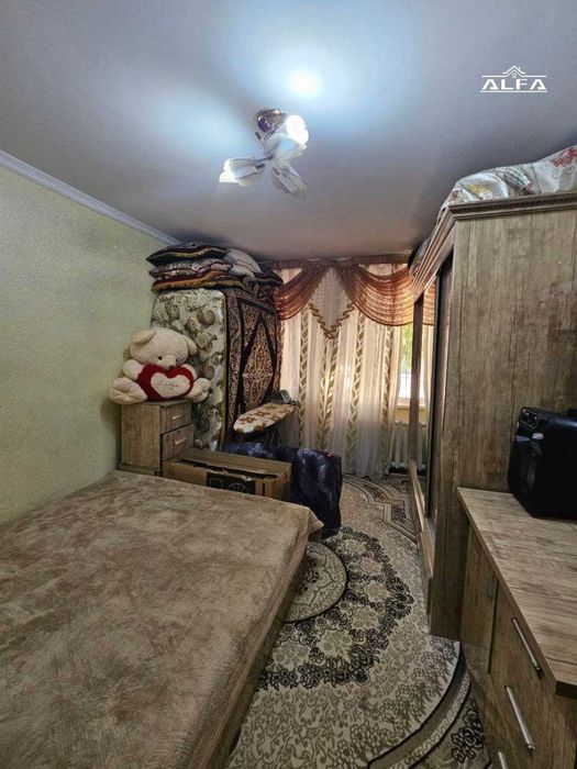 Buxoroda kvartira sotiladi 2 xonali 58m² 1-qavat.