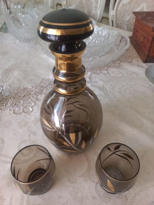 Графин с бокалами Чехия