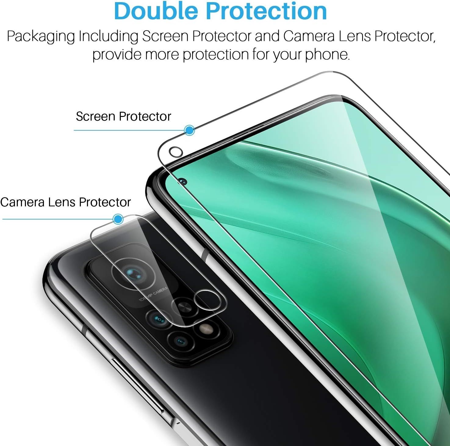 Pachet LK 6 folii sticla de protectie 9H Xiaomi Mi 10T 5G ProT telefon