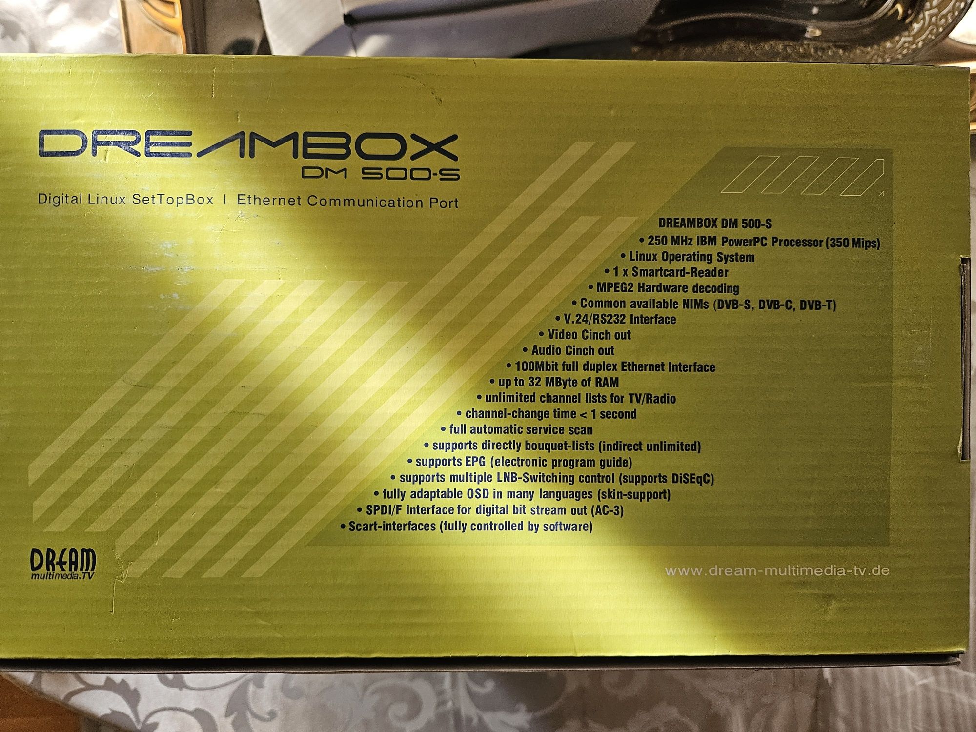 4 Спутниковых ресивера Dreambox