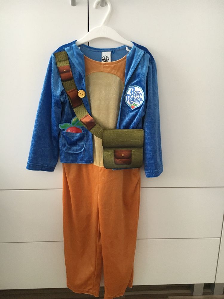 Costum iepuras, pentru copii, 3-4 ani, 98-104 cm