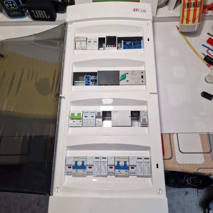 Tablou electric fotovoltaic AC/DC cu automatizare 3 in 1