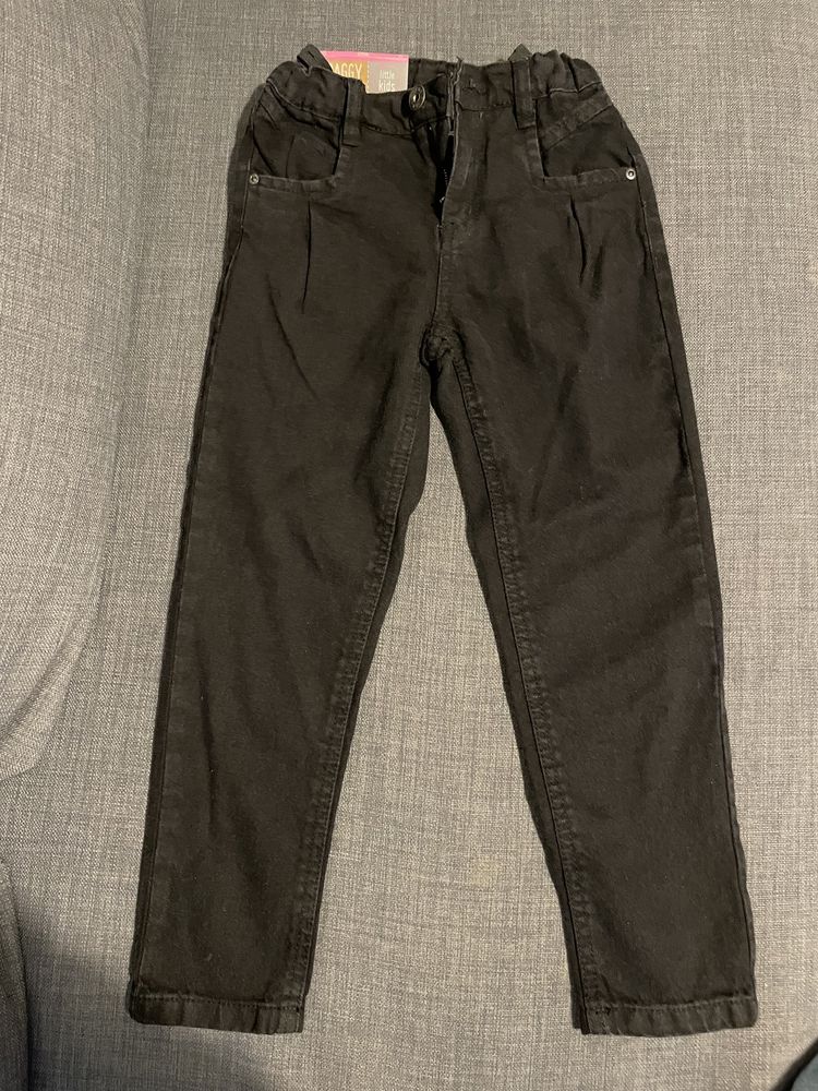 Нови плътни клинчета и дънки за момиче, размер 122 и 122-128