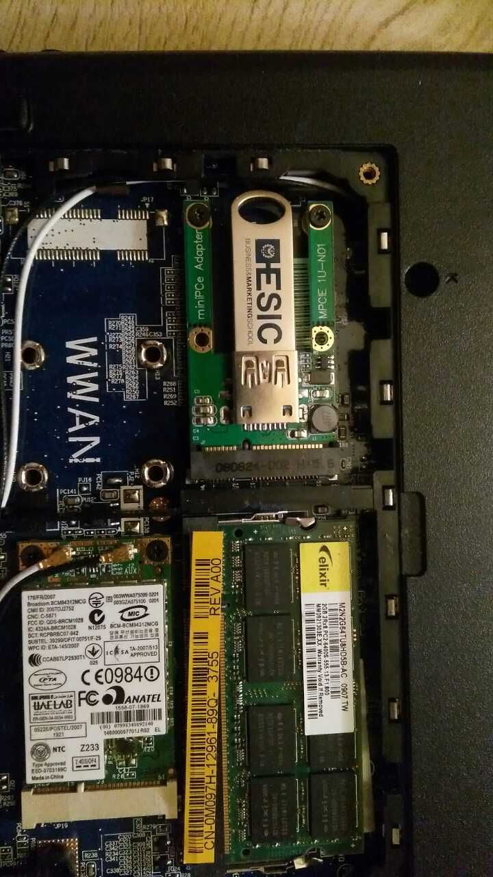 Mini PCe Adapter