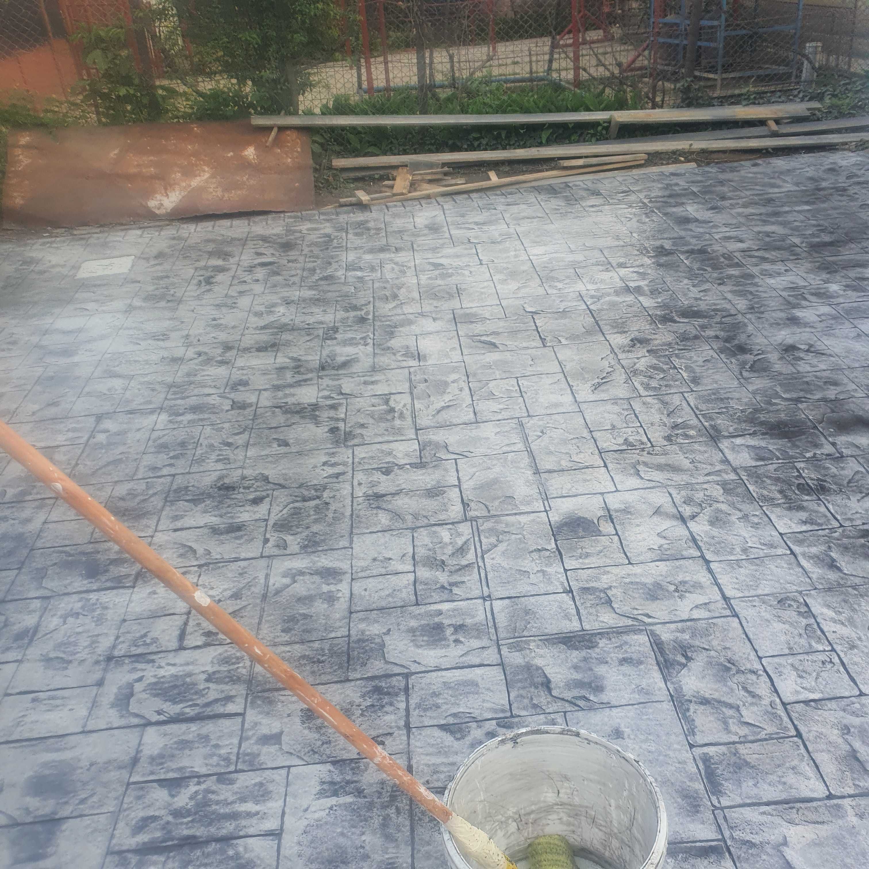 #beton amprentat#