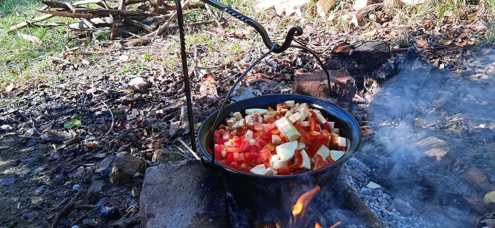 Protap multifunctional pentru drumetii, Squirrel cooker