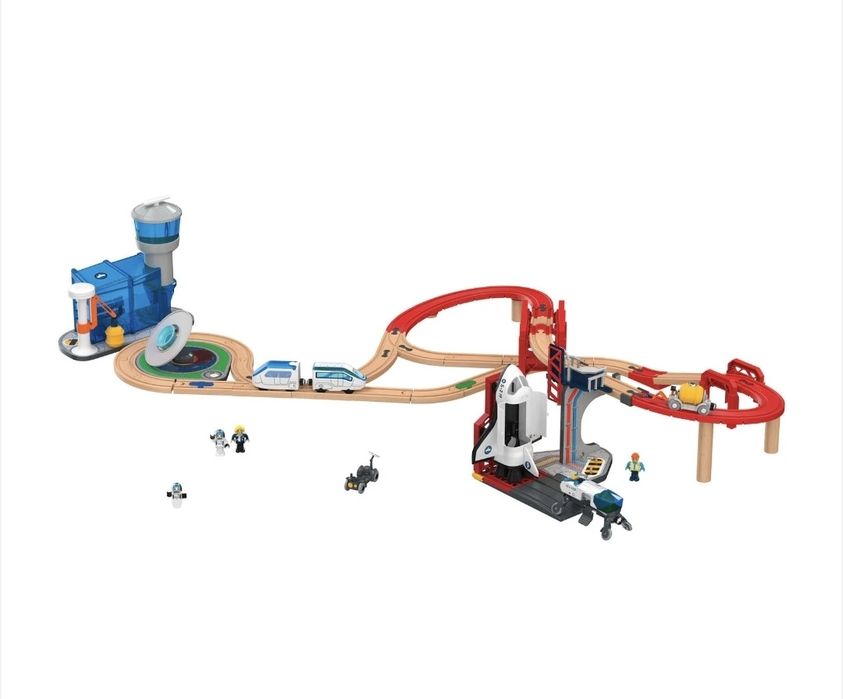 Конструктор космическа станция и влак Playtive