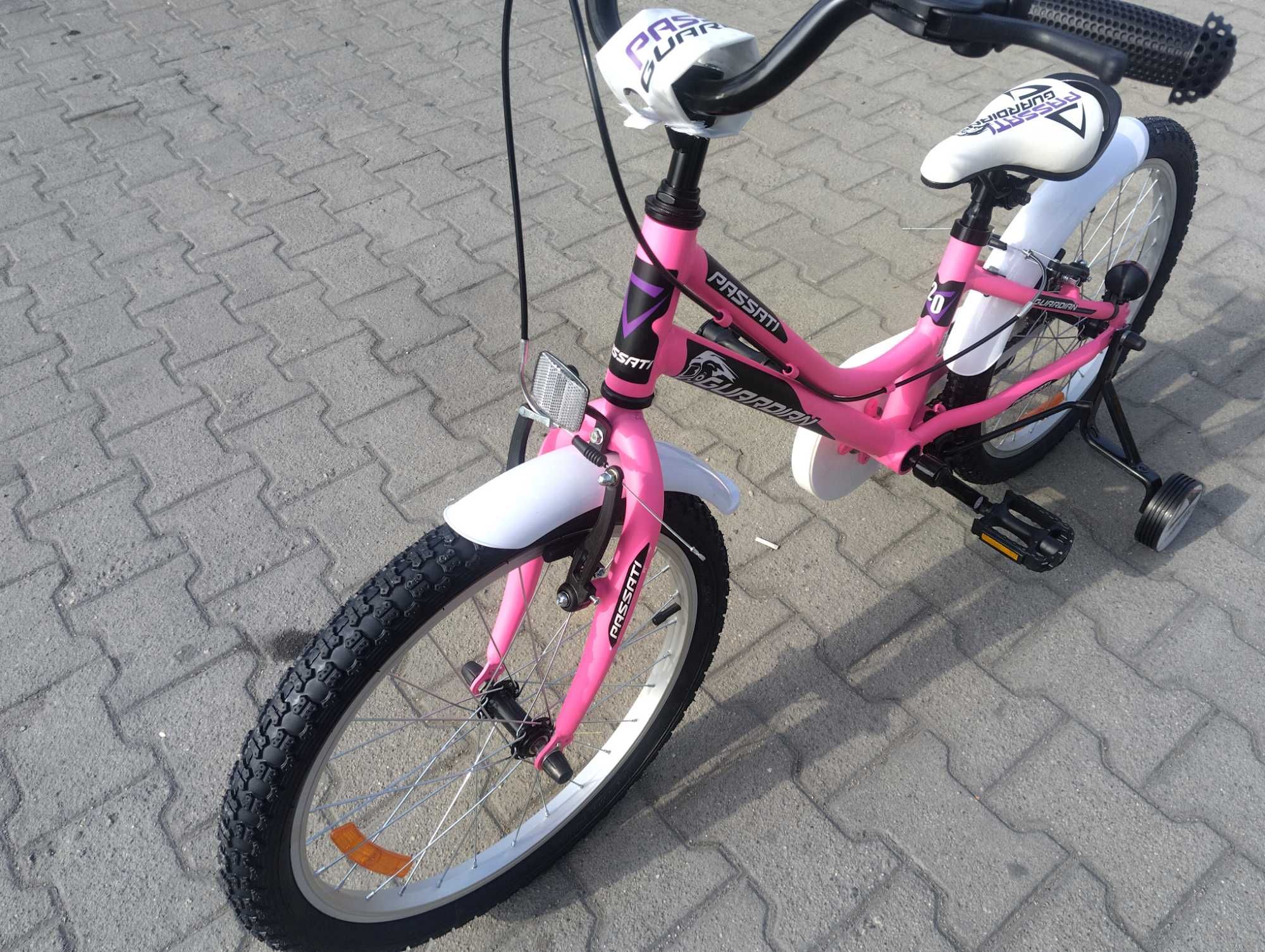 PASSATI Алуминиево детско колело 20" GUARDIAN розов