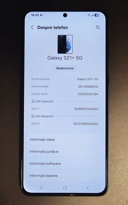 Samsung Galaxy S21 PLUS / 128GB, 8GB RAM, 5G