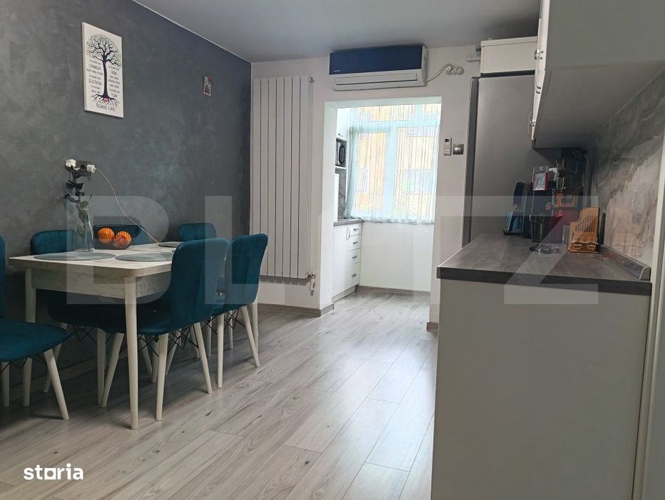Apartament de vanzare, cu 2 camere, 50 mp, zona Simion Barnutiu