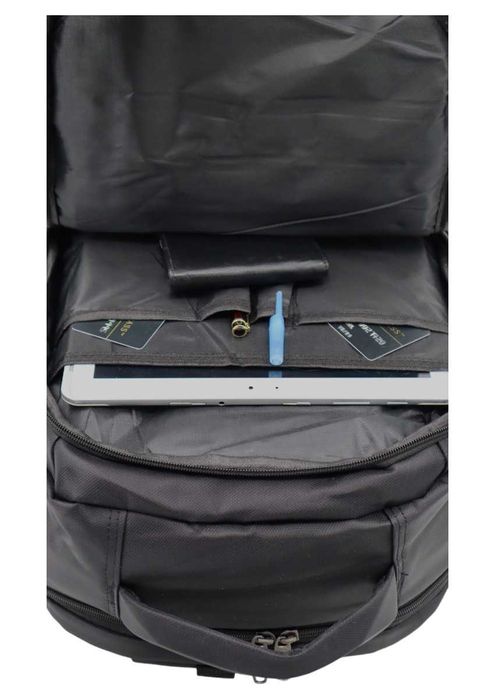 Rucsac multifunctional pentru laptop R21401, negru, 46x32x20cm