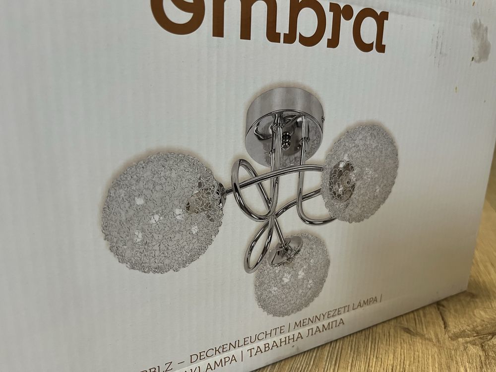 Ombra Таванна Лампа с 3 осветителни тела