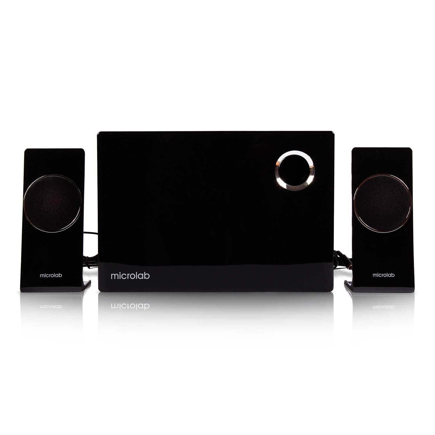 Microlab M-660BT /2.1 / 54W, Bluetooth 4.0/BLACK-WHITE Стереосистема