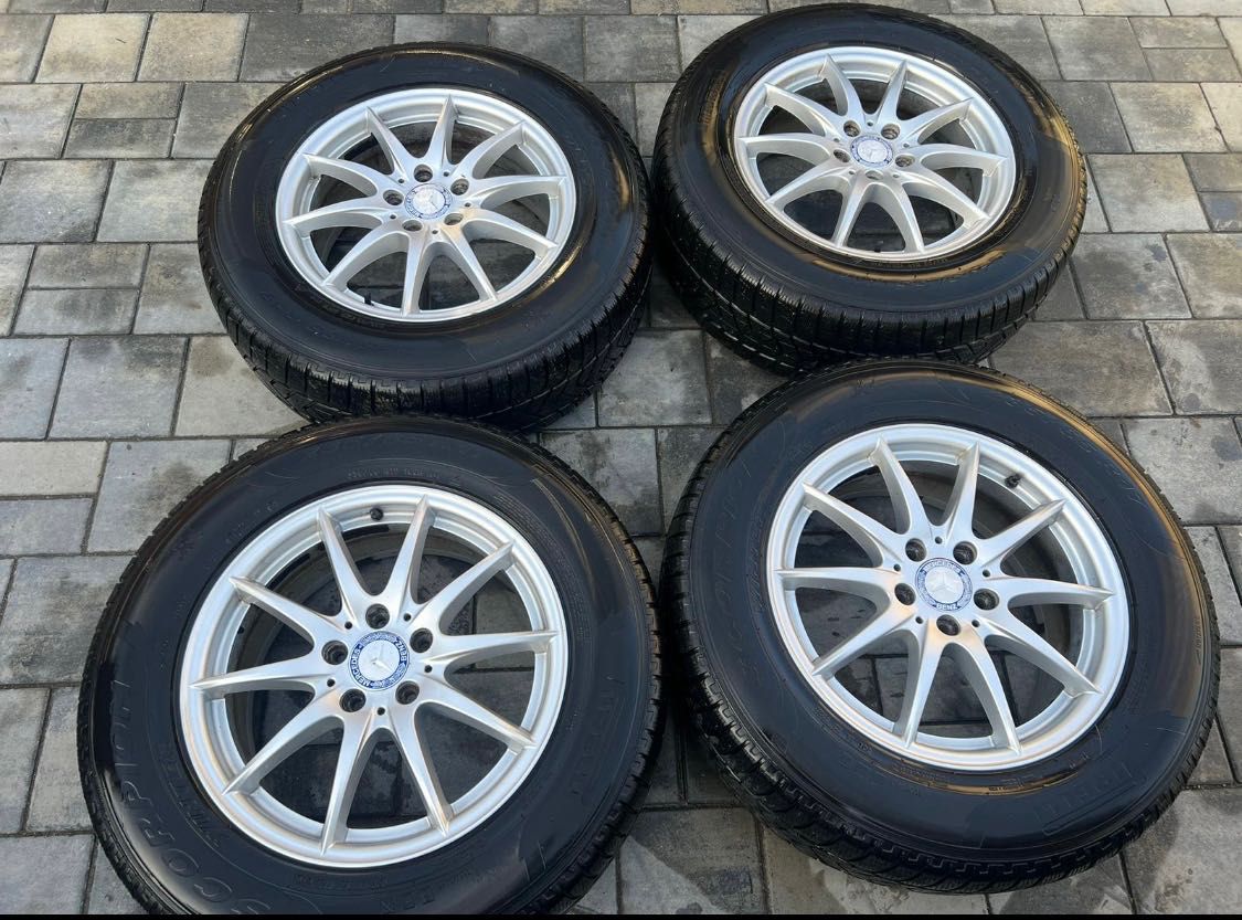 Vând Set jante Mercedes ML W166 aliaj  iarna