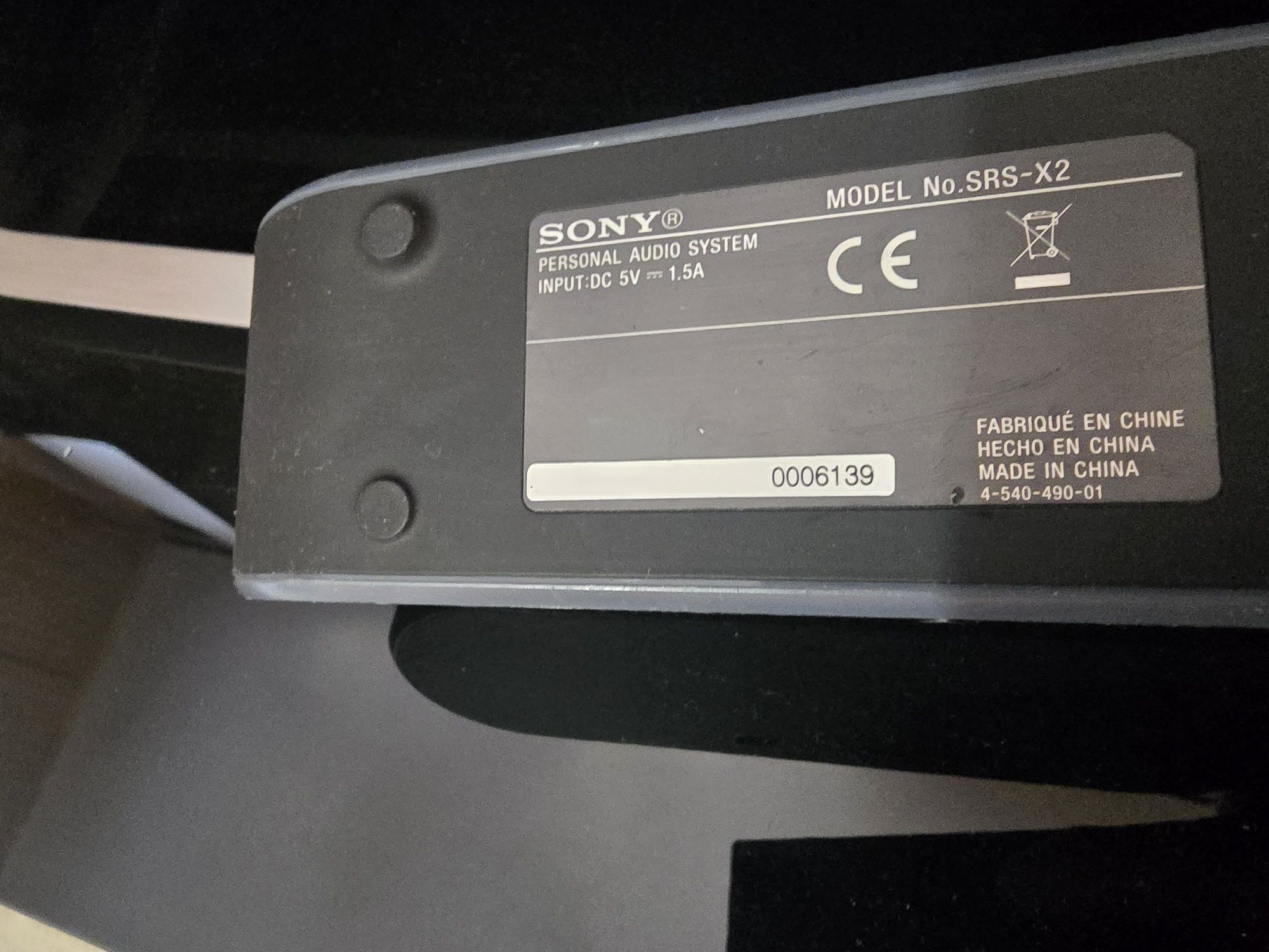 БЛУТУТ колонка Sony srs x2