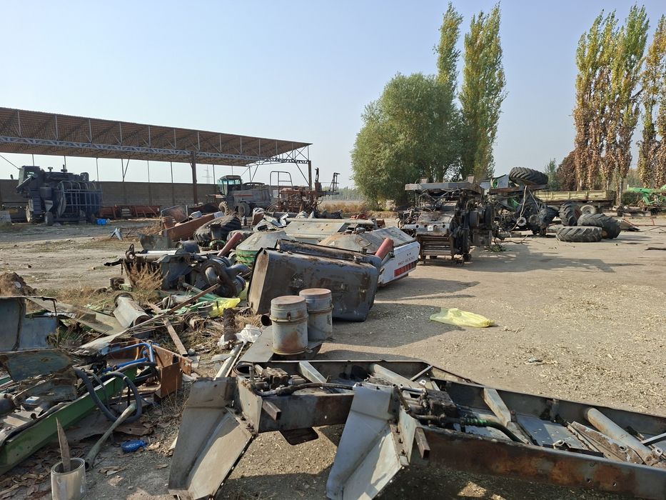 Падборщек жатка комбайн