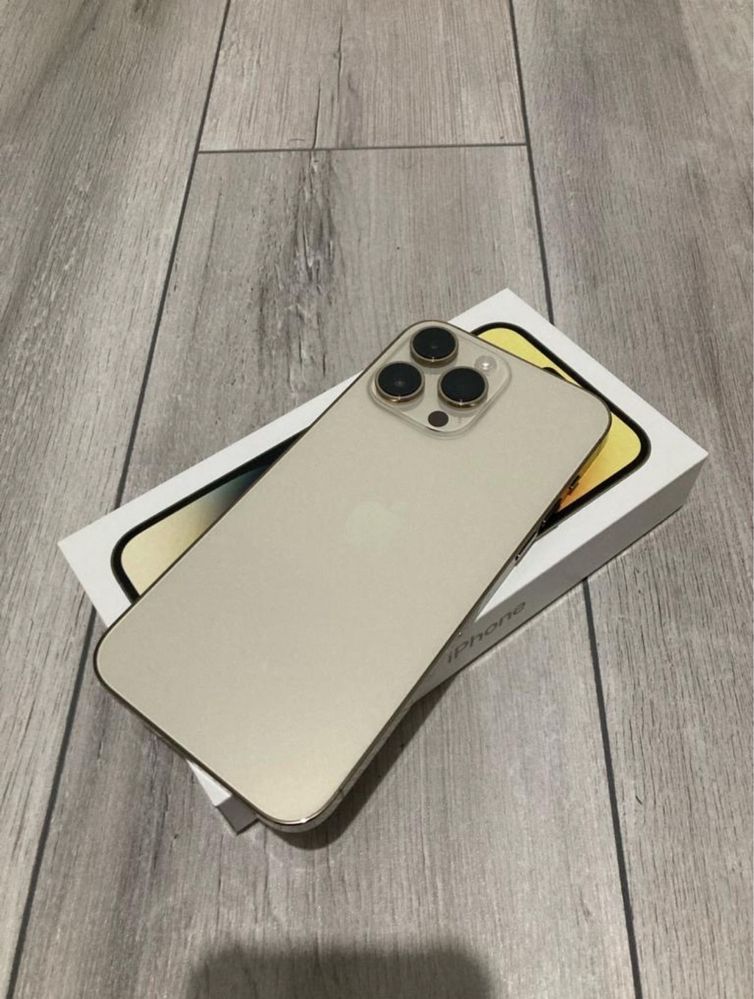 Iphone 14 pro max gold