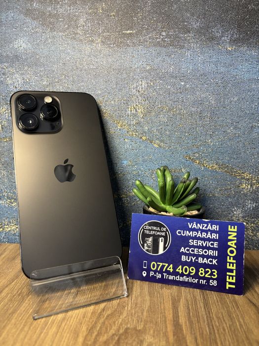 Iphone 14 Pro Max/128Gb/Garantie 2Ani Centrul de Telefoane/Rate
