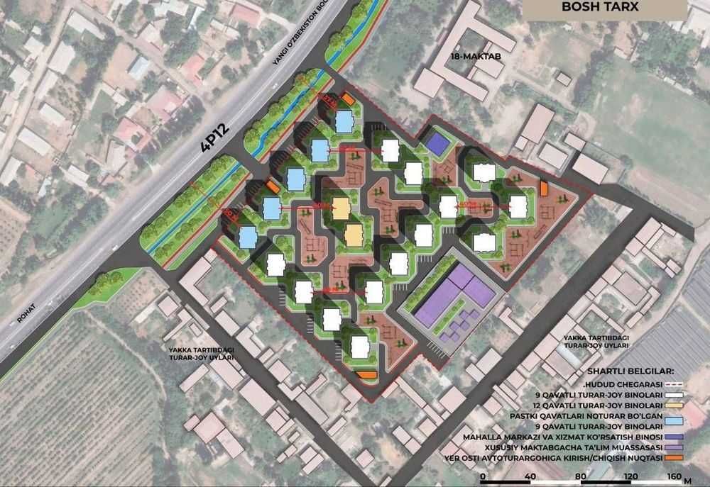 Срочно продаётся участок 4 га под застройку ЖК, Балта Янги Узбекистон