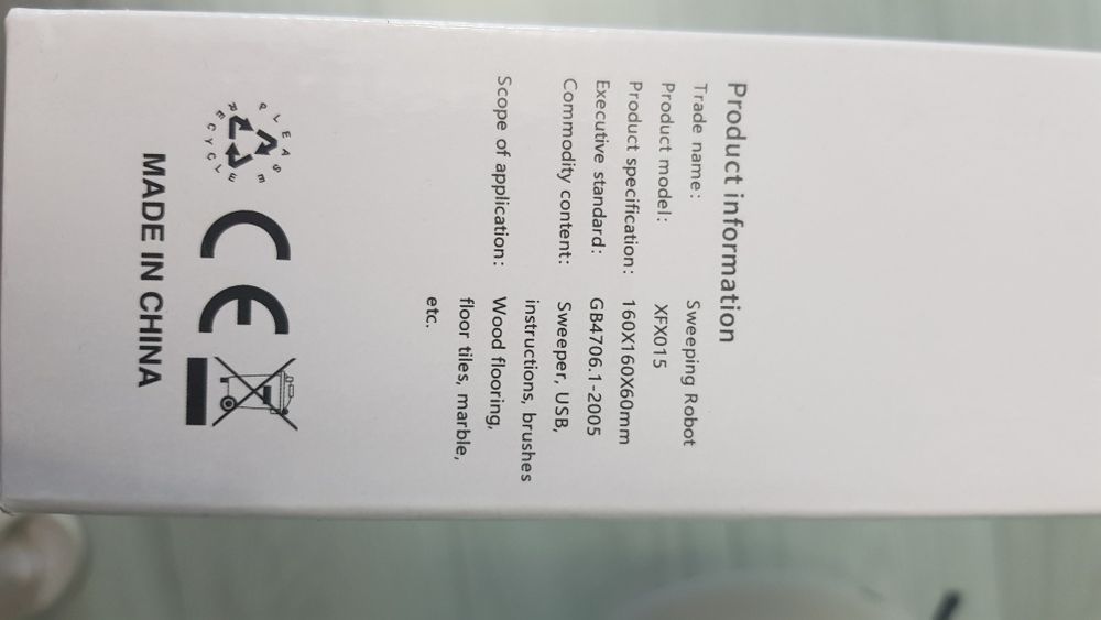 Vand mini aspirator robot Smart Life .