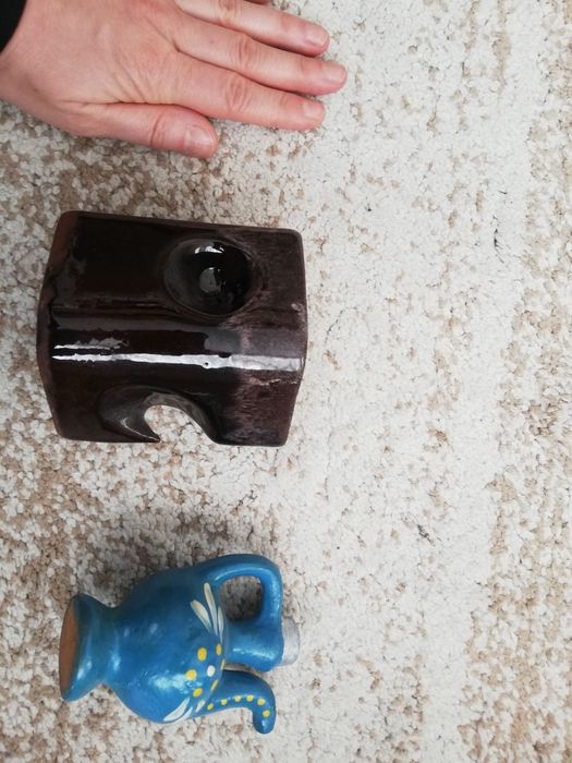 Декоративна ваза и бърдуче