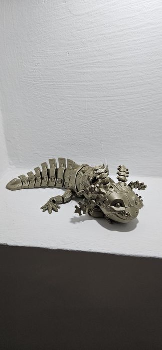 Jucarie 3d flexibila Robot Axolotl