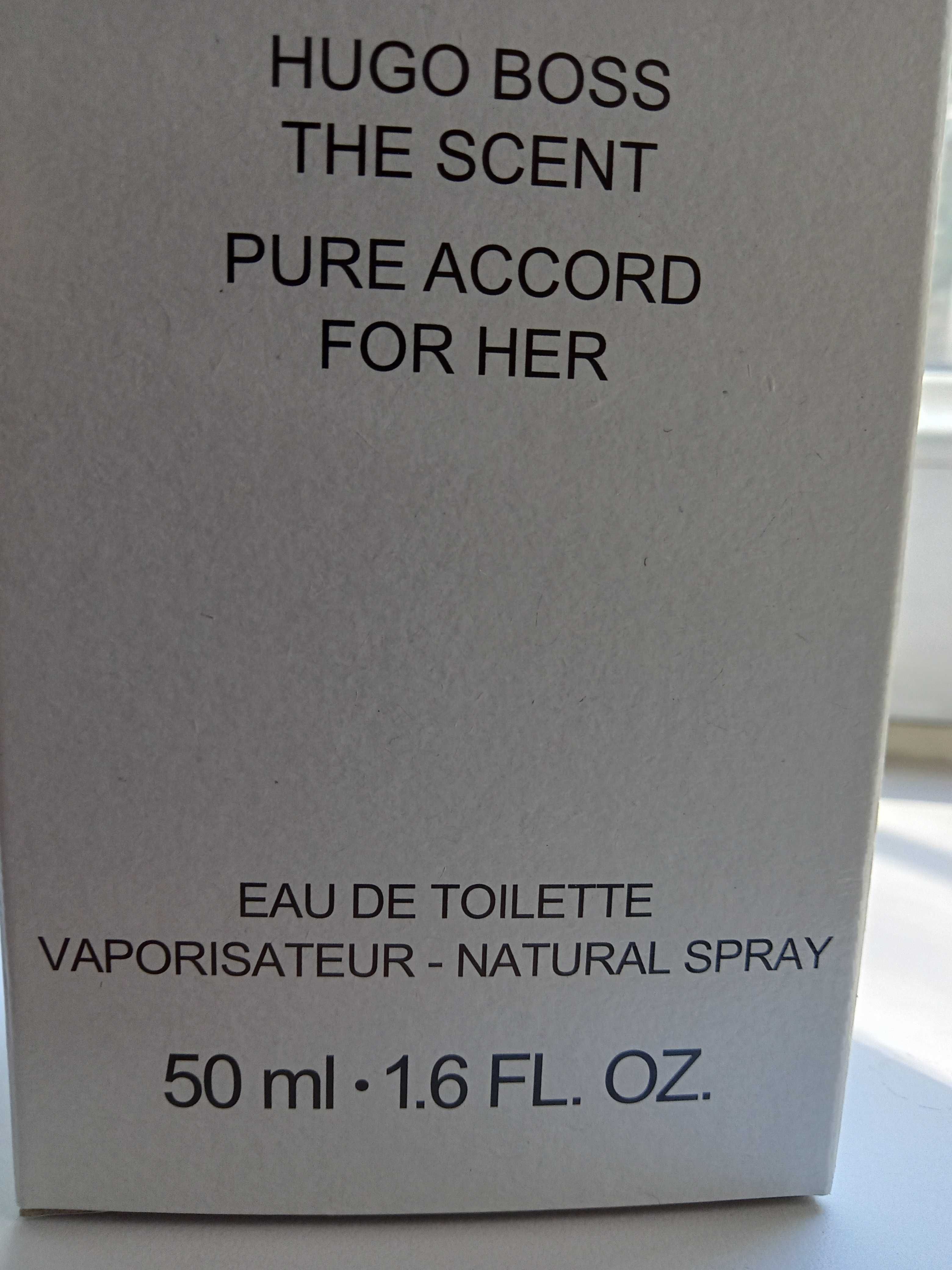 Парфюм для женщин Hugo boss the scent pure accord