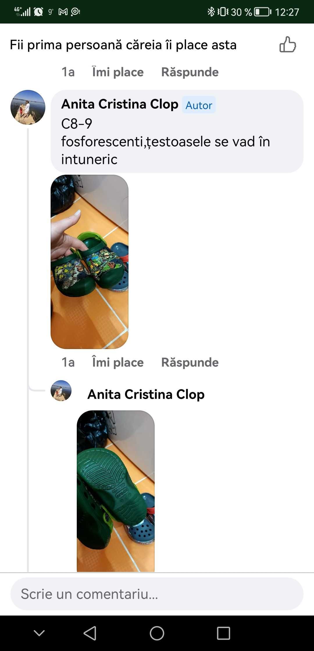 Vând crocs copii mărime c8 9