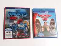 3D Blu-ray филми Smurfs / Gulliver's Travels