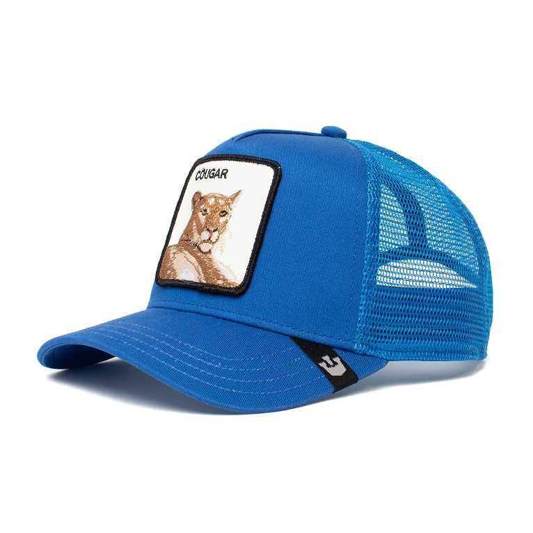 Sapca Goorin Brothers Trucker The Cougar Albastru