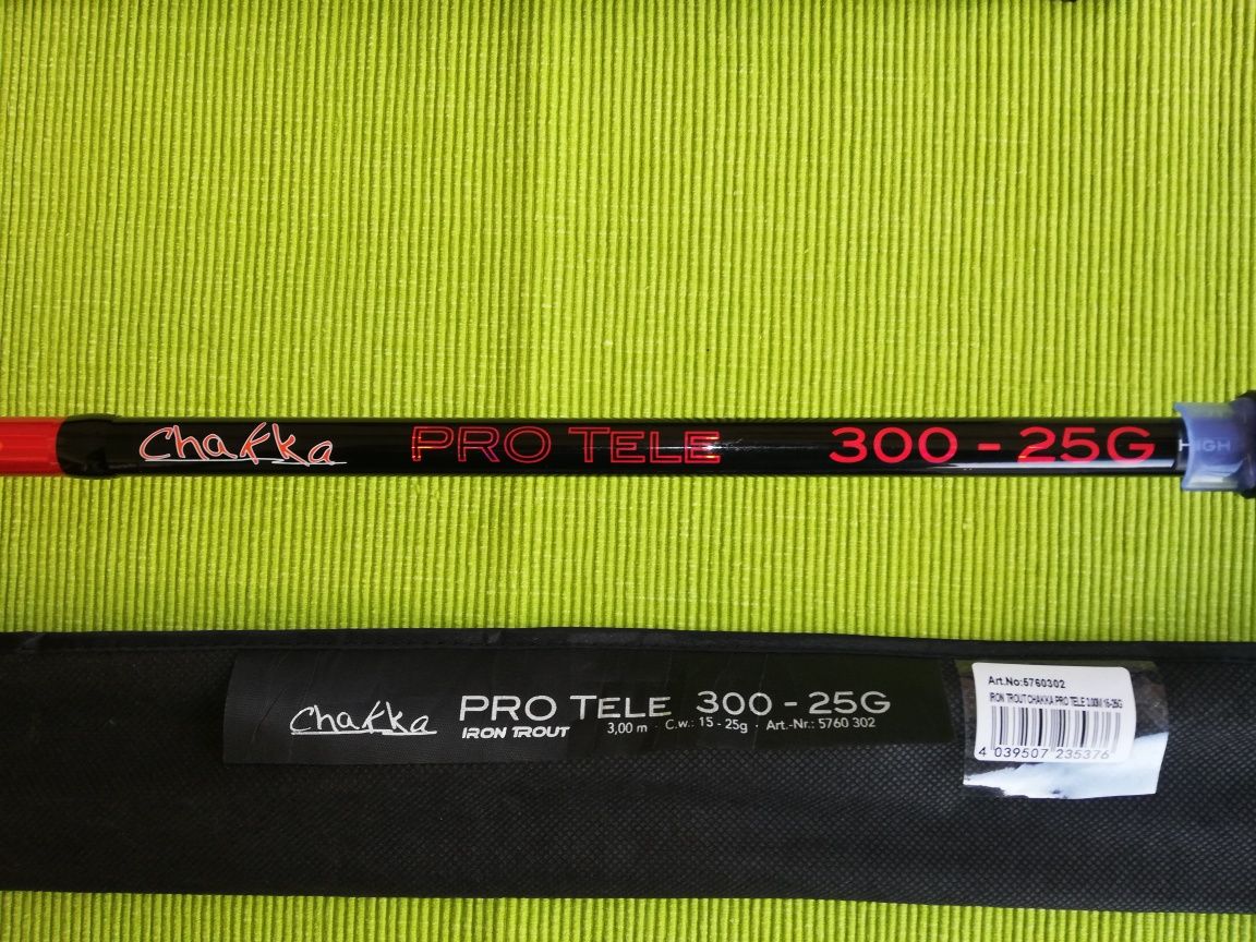 Lanseta pastrav iron Trout Chakka Pro Tele 300 / 15 - 25 g