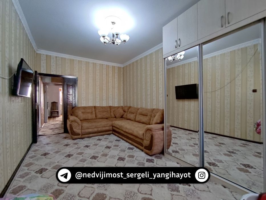 Ипотека Сергели Дустлик1 2/5/5 чистая ухоженная квартира.