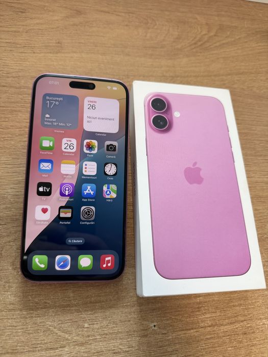 Iphone 16 plus roz