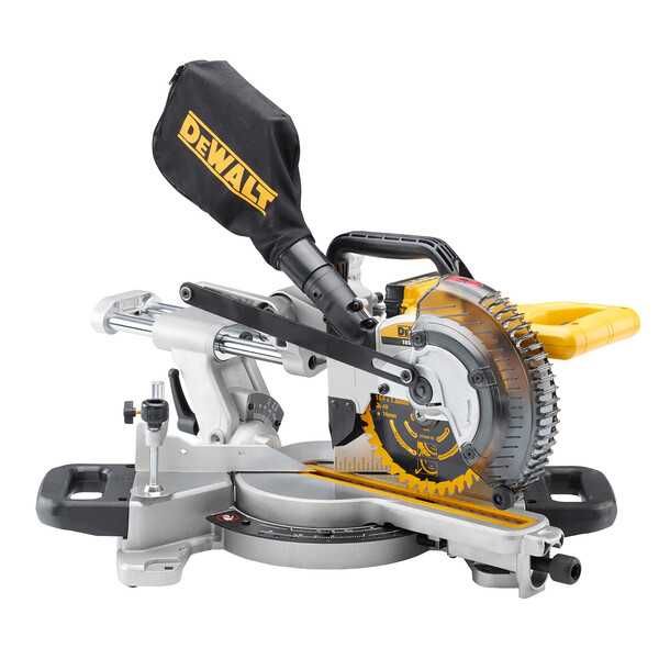 Акумулаторен настолен циркуляр с герунг DeWALT DCS365N