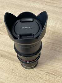 Obiectiv samyang 35mm T1.5 VDSRL montura sony