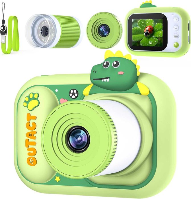 Microscop digital pentru copii, Cameră foto/video, ecran, zoom 1000X