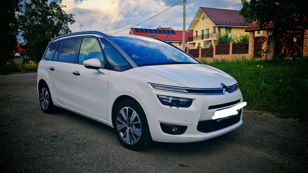 Citroen C4 Grand Picaso 7 loc 2016 navigatie, senzori parcare, Euro 6