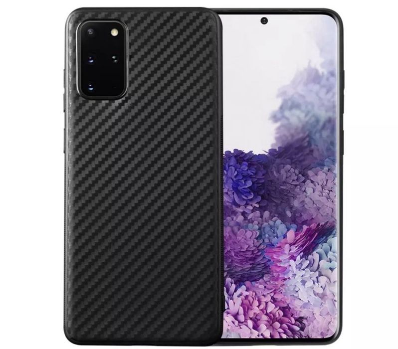 Husa Kevlar Look Samsung S20/S21/S22/S23/S24 Plus Ultra Slim 0,2mm Sil