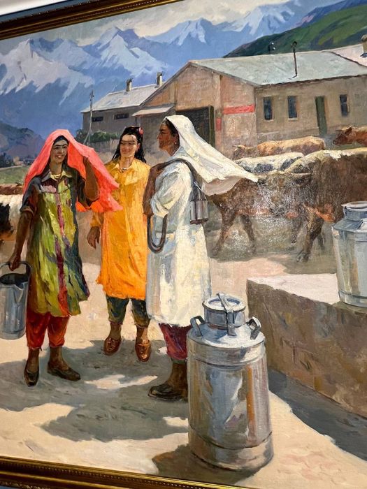 Картина маслом на холсте-Михаил Есин.