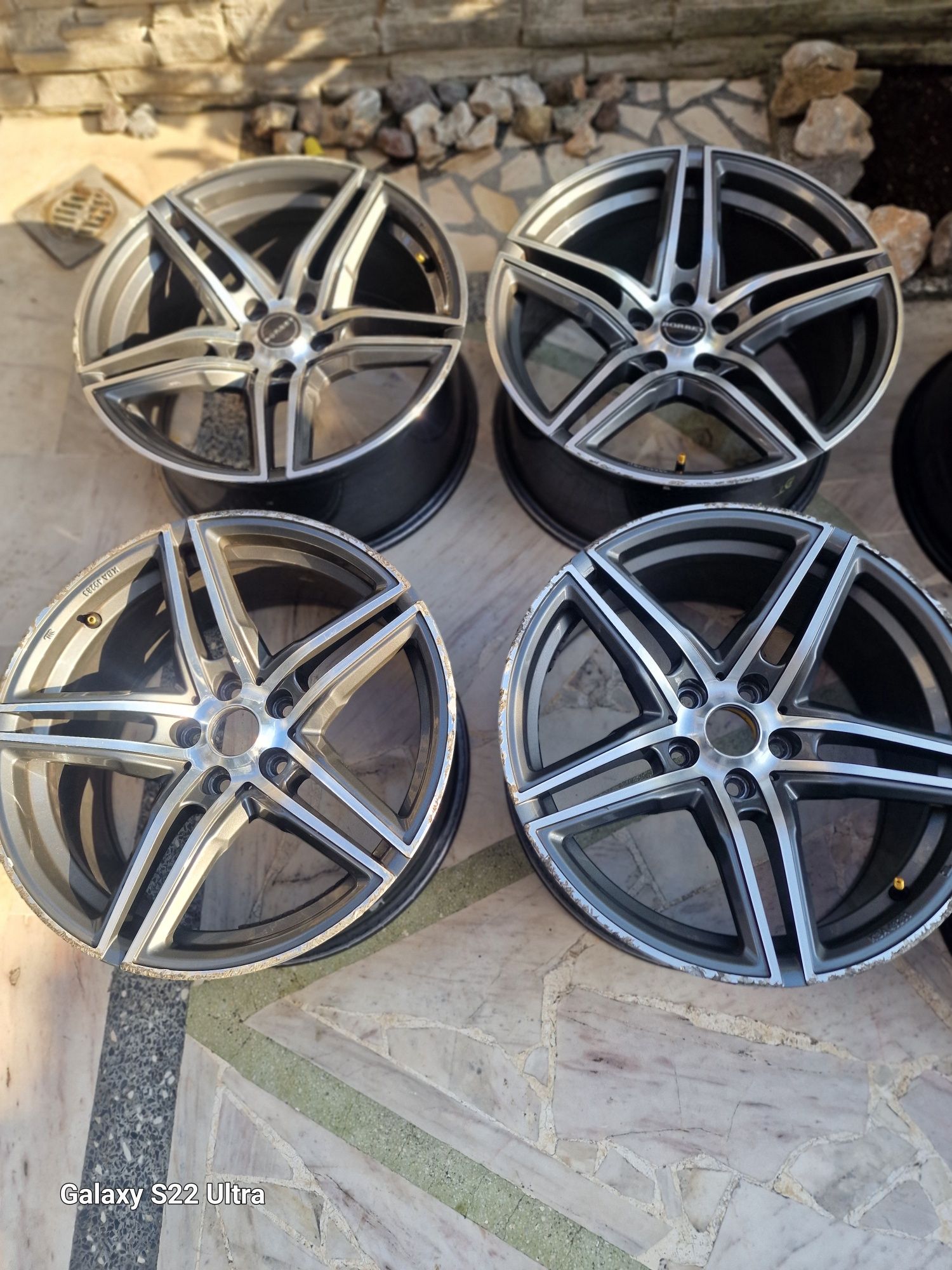 Mercedes ET 30 Borbet 5x112 2вариянта