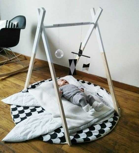 Монтесори въртележка за бебе-кошара Мунари/Munari/подарък новородено