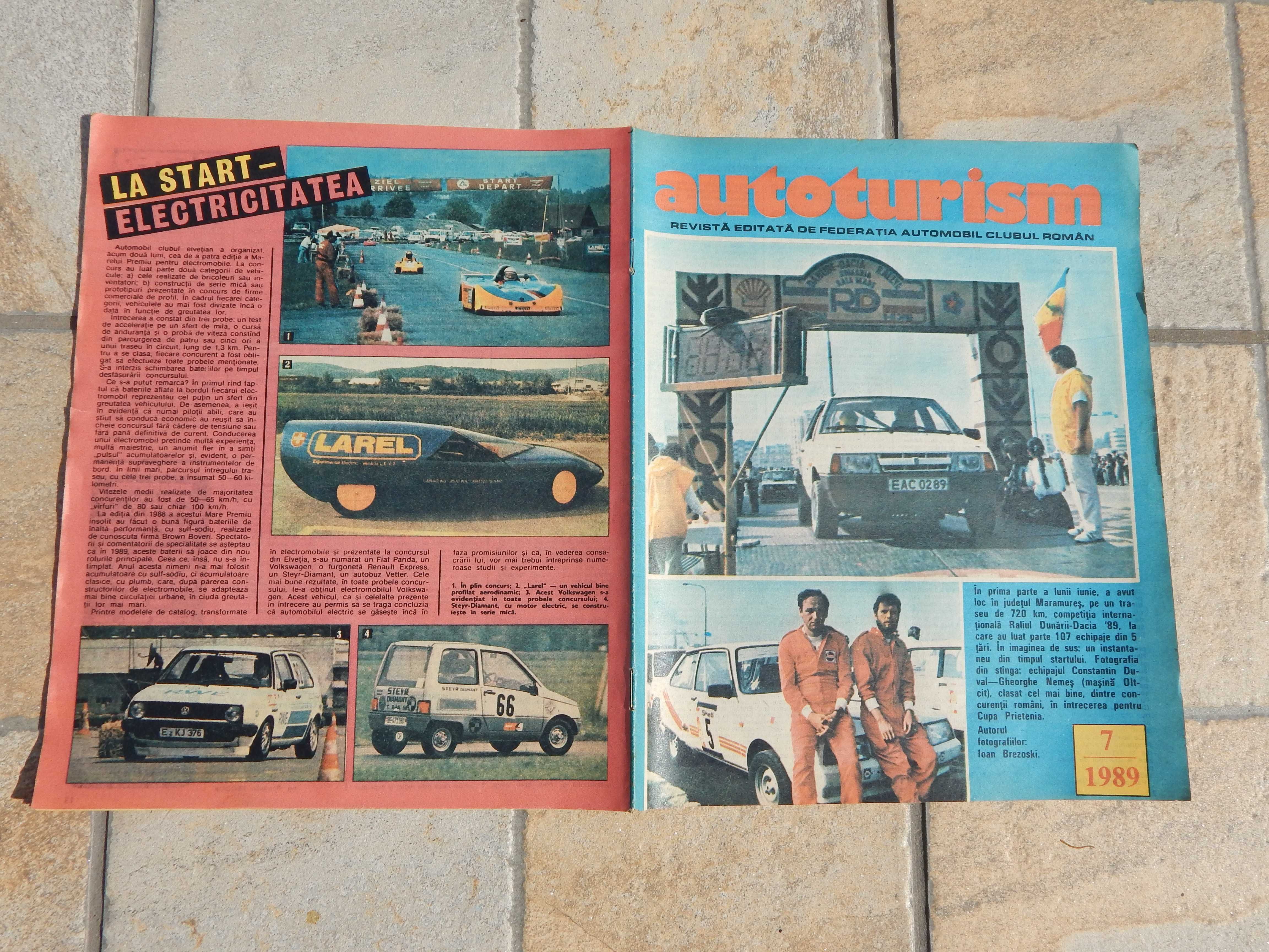 Revista Autoturism numarul 7 1989