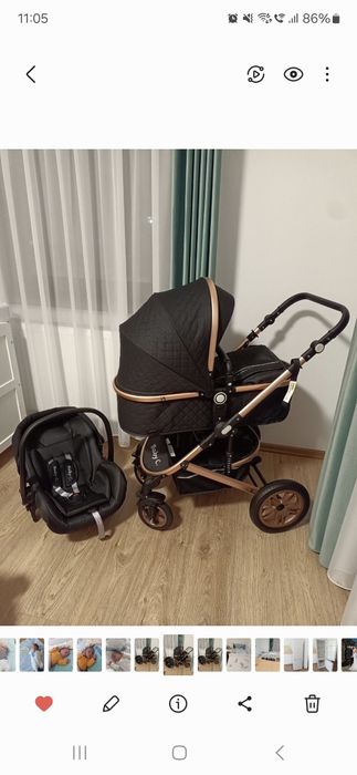 Vând cărucior 3 in 1