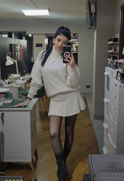 Compleu 2 piese fusta și bluza