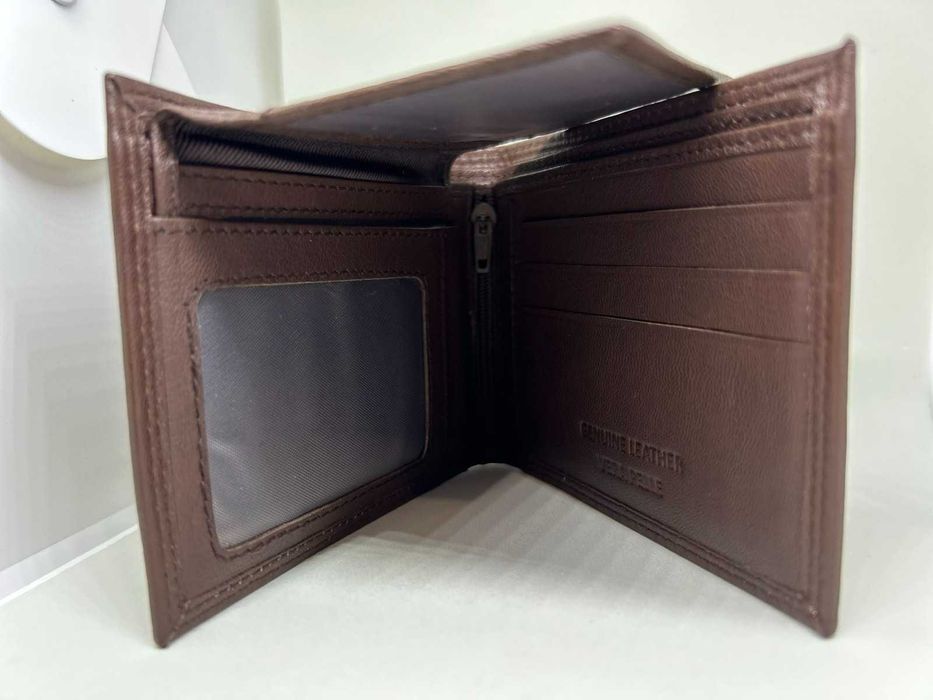 Мъжки кафяв портфейл Pierro Poggi