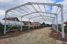 Vand hale si structuri metalice din europrofile la pret de producator