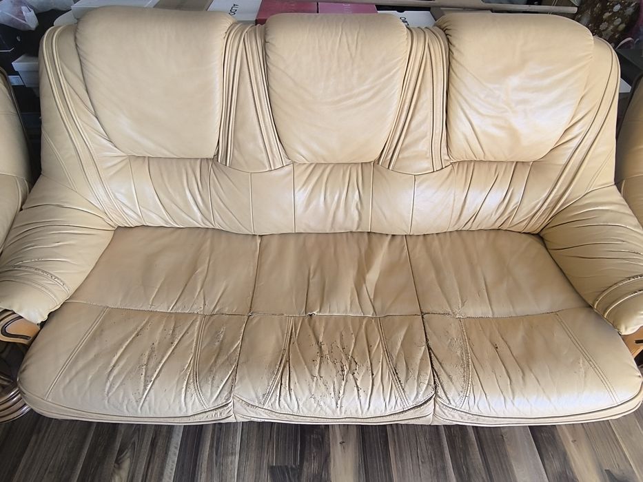 Canapea extensibilă și fotolii